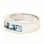 Ring - 18 karaat Witgoud - Spinel, Sieraden, Tassen en Uiterlijk, Ringen, Nieuw