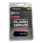 Integral USB 2.0 Flash Drive 8GB, Computers en Software, USB Sticks, Nieuw, Ophalen of Verzenden, Integral