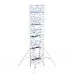 Rolsteiger Professional 135x305 11,2m werkhoogte vrijstaand, Doe-het-zelf en Verbouw, Steigers, Verzenden, Nieuw, Rolsteiger of Kamersteiger