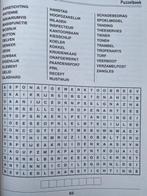 Denksport Puzzelboek Woordzoeker 3* vakantieboek 150 plus, Verzenden, Gelezen