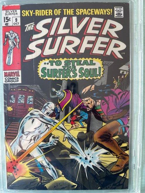 The Silver Surfer (Vol. 1) #9 - EGC 6.5 - To Steal the, Boeken, Strips | Comics