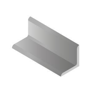 Hoekstaal gelijkzijdig 80 x 80 x 8 mm gebruikt, Doe-het-zelf en Verbouw, Metalen, Ophalen
