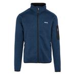 -41% Regatta  Regatta Heren newhill marl full zip fleecejack, Verzenden, Nieuw, Blauw