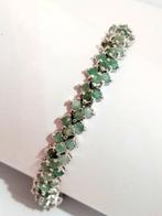 Zonder minimumprijs - Tennis armband Zilver - 8.60ct. tw., Sieraden, Tassen en Uiterlijk, Antieke sieraden