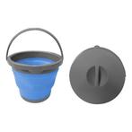 ProPlus Opvouwbare emmer met deksel - 5 liter - rubber -..., Ophalen of Verzenden