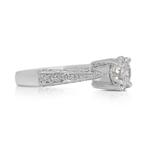 Other brand - Ring - 18 karaat Witgoud - 1.12ct. tw. Diamant, Nieuw