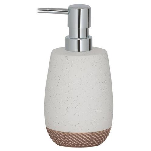 Zeepdispenser vrijstaand 400 ml Sealskin Braid Zand, Doe-het-zelf en Verbouw, Sanitair, Ophalen of Verzenden