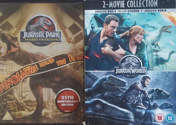 Jurassic Park 1 - 5 (5 disc)                Gratis verzenden, Cd's en Dvd's, Dvd's | Tv en Series, Gebruikt, Boxset, Science Fiction en Fantasy