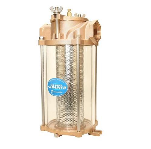 Wierfilter Brons 2''met Anode l Hoge filter capaciteit, Watersport en Boten, Bootonderdelen, Motor en Techniek, Nieuw, Zeilboot of Motorboot