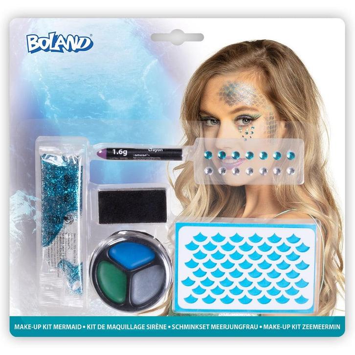 Zeemeerminnen Make-up kit, Hobby en Vrije tijd, Feestartikelen, Nieuw, Ophalen of Verzenden