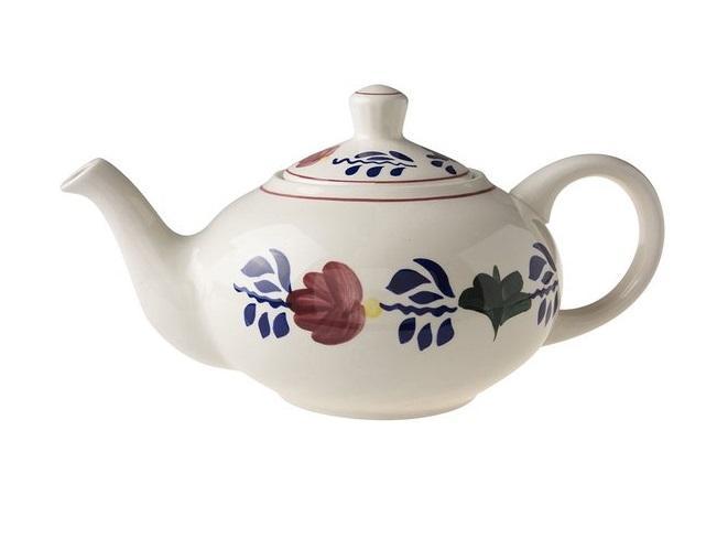 Boerenbont Theepot Zeeland - 1.2 liter - Aardewerk, Huis en Inrichting, Keuken | Servies, Nieuw, Verzenden