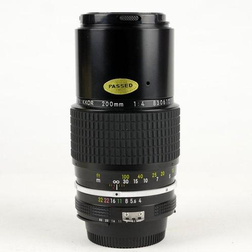 Nikon Nikkor 4/200mm + duplicatore di focale 2x Kenko, Audio, Tv en Foto, Fotocamera's Analoog