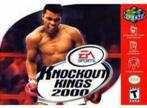 Knockout Kings 2000 + Handleiding (Losse Cassette), Spelcomputers en Games, Games | Nintendo 64, Ophalen of Verzenden, Zo goed als nieuw