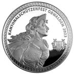 Zwitserland. 50 Franken 2023 Silver Obwalden Shooting, Postzegels en Munten, Munten | Europa | Niet-Euromunten