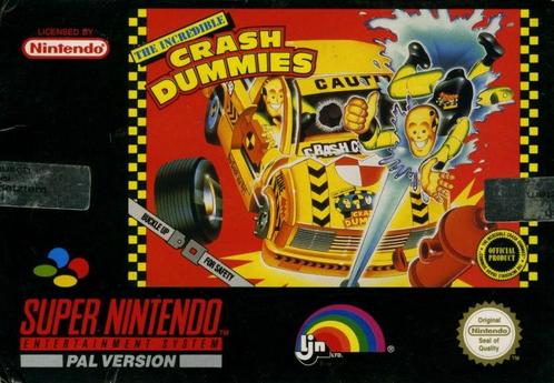 Crash Dummies (Super Nintendo), Spelcomputers en Games, Games | Nintendo Super NES, Gebruikt, Verzenden