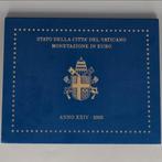 Vaticaan. Year Set (FDC) 2002, Postzegels en Munten, Munten | Europa | Euromunten