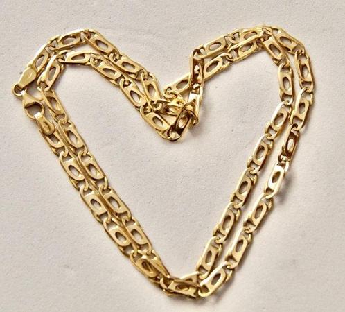 Halsketting - 18 karaat Geel goud, Sieraden, Tassen en Uiterlijk, Kettingen