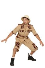 Safari Kostuum Heren Safari, Kleding | Heren, Carnavalskleding en Feestkleding, Verzenden, Nieuw