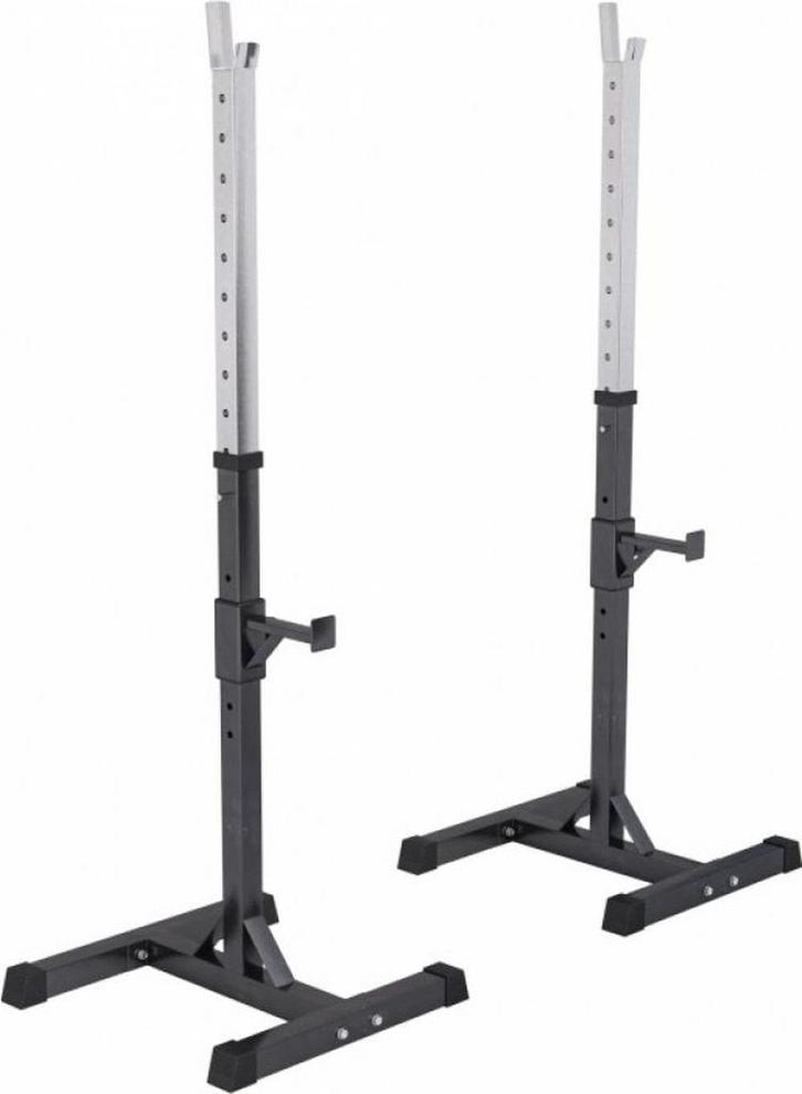 Gorilla Sports Haltersteunen - Squat Rack - Verstelbaar, Huis en Inrichting, Overige Huis en Inrichting, Nieuw, Verzenden