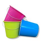 3 x Huishoudemmer - Emmer - 10 Liter - Lentekleuren, Verzenden, Nieuw
