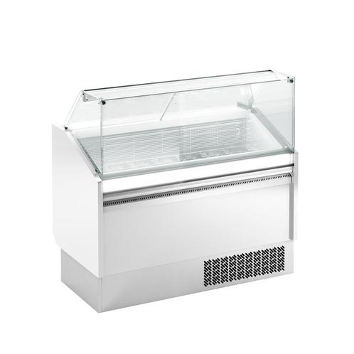 GGM Gastro | Ijsvitrine LEVI - 1310mm - Statisch - voor 7+7x, Zakelijke goederen, Horeca | Meubilair en Inrichting, Nieuw in verpakking