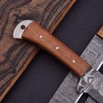 Keukenmes - Chefs knife - Gevouwen staal, hout - Noord, Antiek en Kunst