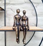 Beeldje - An abstract couple - Brons