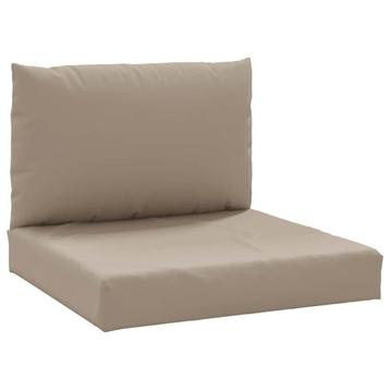 Palletkussens Oxford Taupe: OP=OP! Tuinkussens beschikbaar voor biedingen