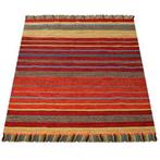 Paco Home Vloerkleed Kilim 213 met de hand geweven, Verzenden, Nieuw