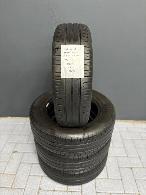 195/65/15 CONTI ECOCONTACT5 5,2+5,5MM 4 STUKS 200,- (2019), Auto-onderdelen, Banden en Velgen, 15 inch, BOVAG lid, Stiba lid, Erkend duurzaam