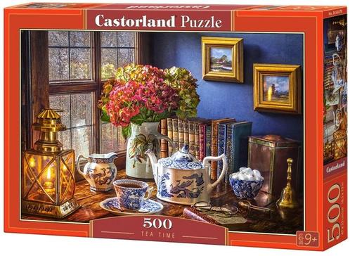 Tea Time Puzzel (500 stukjes) | Castorland - Puzzels, Hobby en Vrije tijd, Denksport en Puzzels, Nieuw, Verzenden