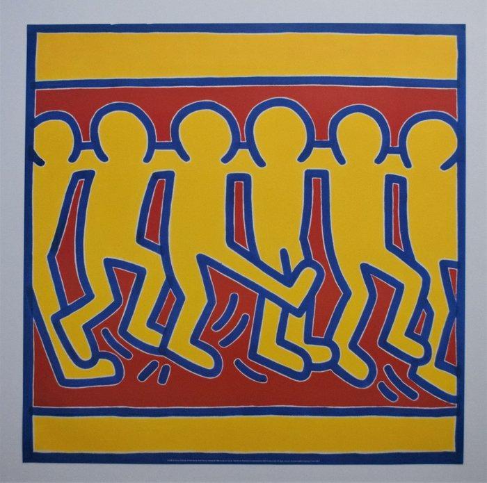 Keith Haring (after) - UNTITLED #3 - Original vintage poster, Antiek en Kunst, Kunst | Designobjecten