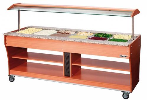 Bartscher Gastro Buffet T - Saladebar 6 x 1/1 GN, Zakelijke goederen, Horeca | Keukenapparatuur, Verzenden