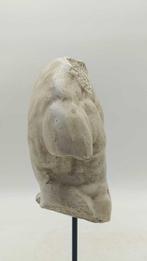 sculptuur, Torso Gaddi - 36 cm - marmerstof, Antiek en Kunst, Antiek | Keramiek en Aardewerk