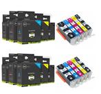 Geschikt AANBIEDING Canon pgi-570 en cli-571 XL serie 10X, Nieuw, Cartridge, Inktmedia