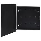 vidaXL Sleutelkast met magneetbord 35x35x4 cm zwart, Verzenden, Nieuw