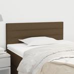 Hoofdbord 90x88 Donkerbruin - Retourdeal - Upgrade je Bed!, Huis en Inrichting, Verstelbaar, 90 cm, Eenpersoons, Bruin