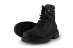 Hush Puppies Veterboots in maat 38 Zwart | 10% extra korting, Verzenden, Zwart, Overige typen, Gedragen
