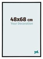 Fotolijst 48x68 cm - Zwart Hoogglans - Kunststof - Annecy, Verzenden, Nieuw