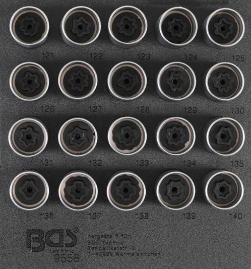 Bgs Technic Rim Lock doppan Set voor Opel, Vauxhall (Vers..., Auto diversen, Onderhoudsmiddelen, Verzenden