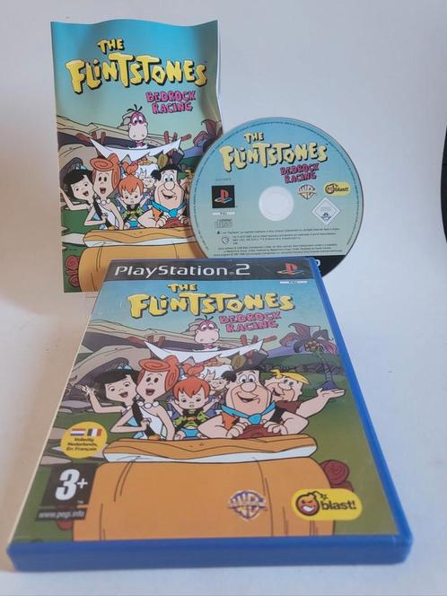 Flintstones Bedrock Racing Playstation 2, Spelcomputers en Games, Games | Sony PlayStation 2, Ophalen of Verzenden