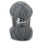 DROPS Fabel Uni Colour - 200 grijs - Wol Garen, Hobby en Vrije tijd, Breien en Haken, Ophalen of Verzenden, Nieuw
