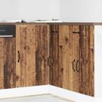 vidaXL Keuken onderkast Kalmar bewerkt hout oud houtkleurig, Huis en Inrichting, Keuken | Keukenelementen, Verzenden, Nieuw, Bruin