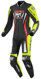Berik Absolute GP Zwart Rood Geel 1-Delig Motorpak, Nieuw met kaartje, Overall, Berik, Heren