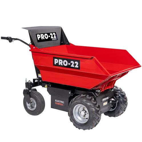 PRO-22 D500E Elektrische Accu Dumper/Kruiwagen, Tuin en Terras, Kruiwagens