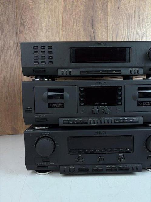 Philips - FR 911 Receiver + FC 931 Cassette Deck + FT 920, Audio, Tv en Foto, Radio's
