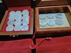 Italië. Estuche-Set 18 Coins 500 Liras Various Years 198 Gr, Postzegels en Munten, Munten | Europa | Niet-Euromunten