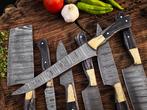 Keukenmes - Kitchen knife set - Keukenmessen set voor, Antiek en Kunst