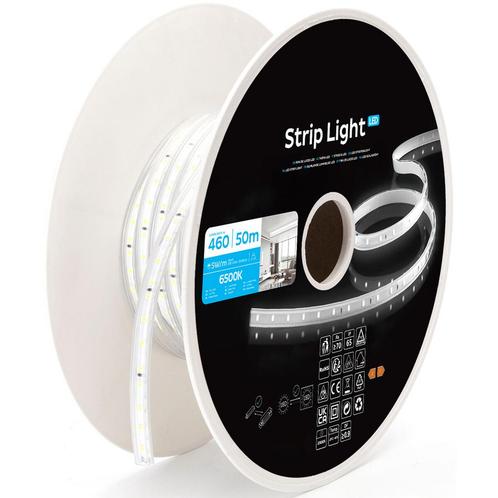 LED Strip - Aigi Drody - 50 Meter - IP65 Waterdicht -, Huis en Inrichting, Lampen | Overige, Nieuw, Ophalen of Verzenden