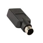 PS/2 Adapter - PS/2 MiniDin 6-pins male naar USB A female  -, Nieuw, Verzenden